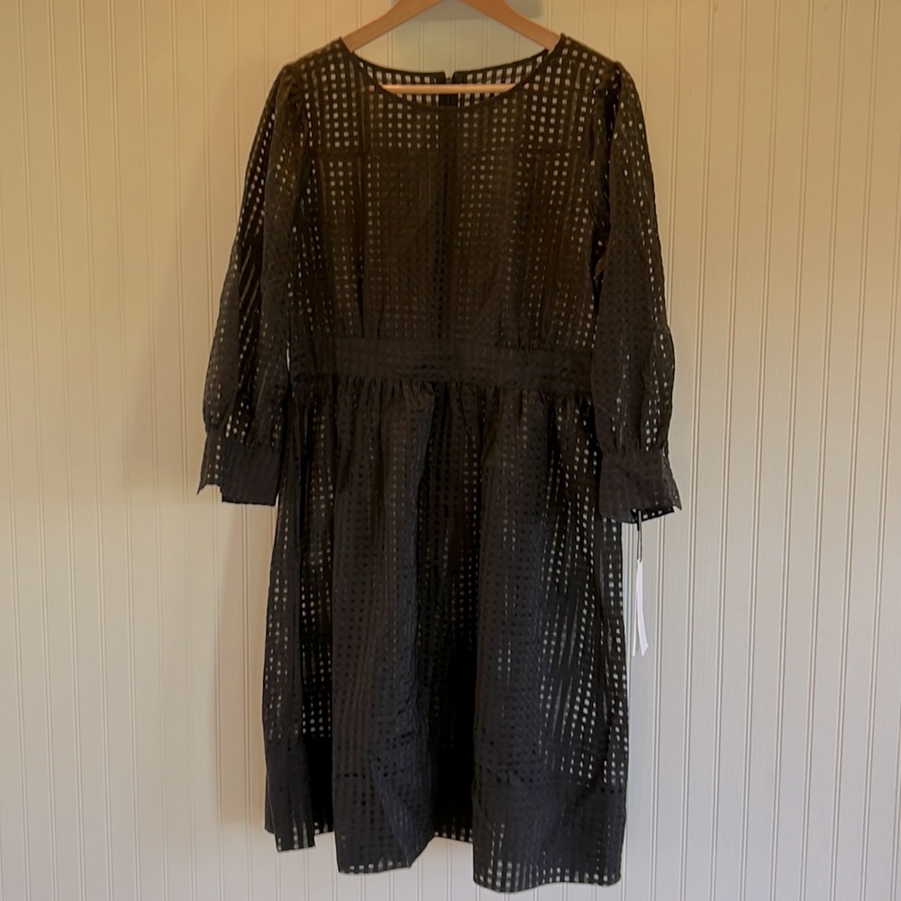 Calvin Klein Windowpane Dress - 14